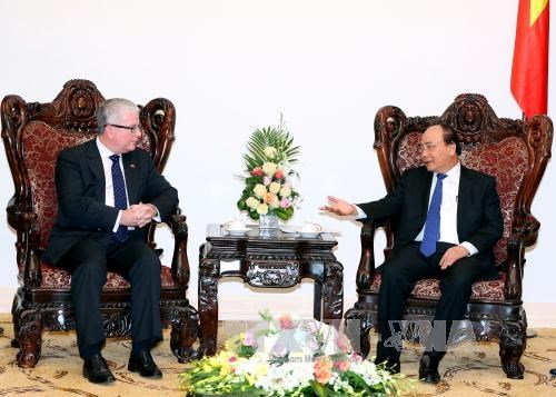 政府总理阮春福会见澳大利亚驻越大使克雷格•奇蒂克