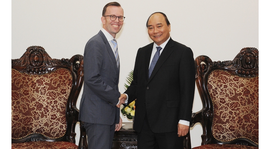 政府总理阮春福会见新西兰驻越大使