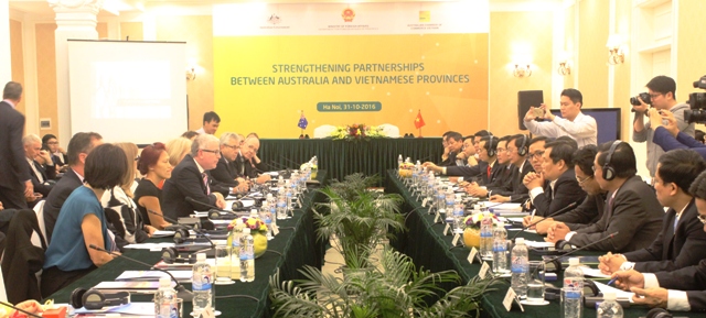 加强澳大利亚和越南各地的有效合作