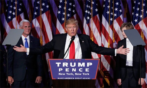 特朗普赢得美国大选  当选美国第45任总统