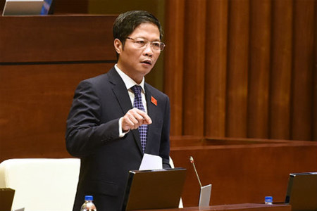 国会就若干热点问题对工贸部部长进行质询