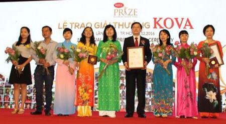 第14次克瓦奖颁奖仪式在胡志明市举行