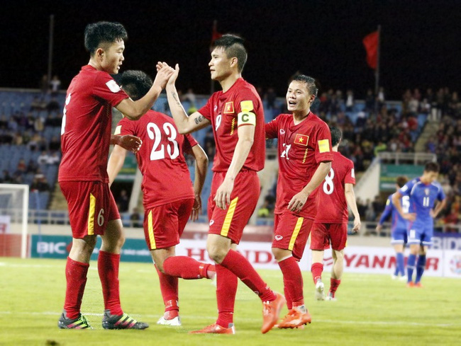 FIFA年终排名：越南队掉17分下降5位