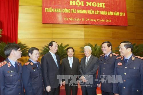 国家主席陈大光出席2017年人民检察部门工作任务部署会议
