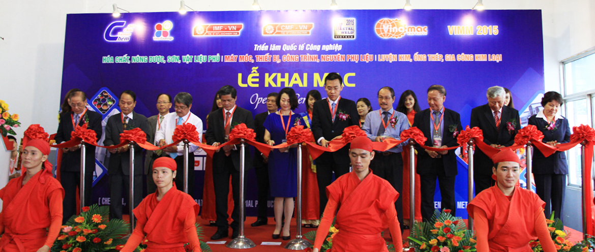 第11届越南国际工业产品、原材料及机械设备展览会拉开帷幕