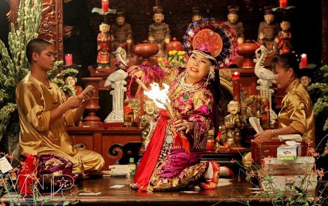 联合国教科文组织将越南人三府祀母信仰确认为人类非物质文化遗产
