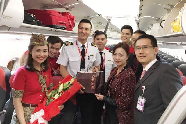 越捷航空公司开通胡志明市至中国香港的直达航线