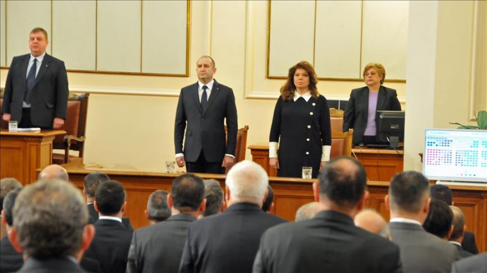 拉德夫就任保加利亚总统