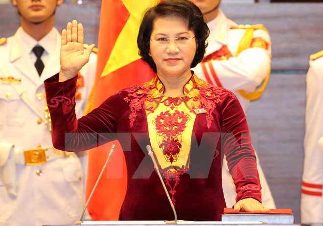 2016年越南国会活动的十个烙印