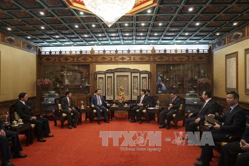 安全秩序合作是越中关系的重要支柱之一