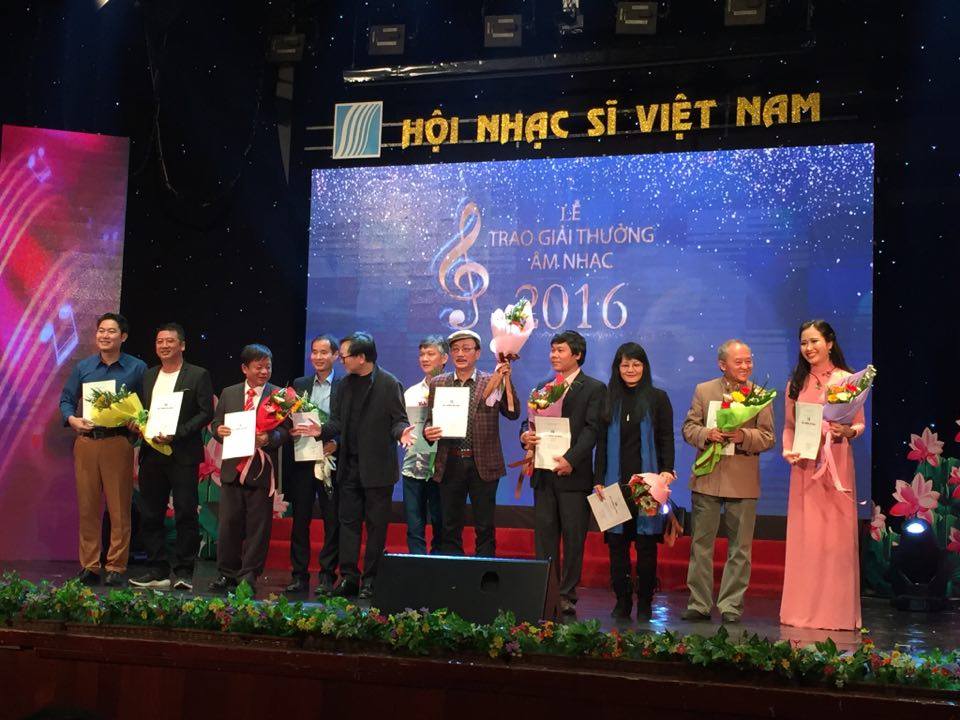 越南音乐家协会颁发2016年音乐奖