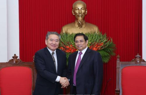 日本共产党代表团对越南进行工作访问