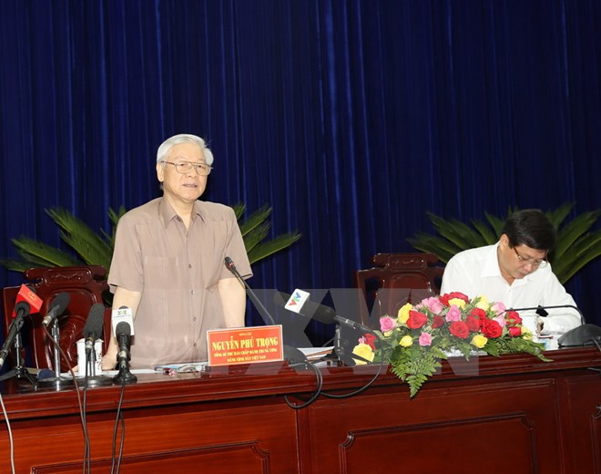 越共中央总书记阮富仲：薄辽须着重发展海洋经济