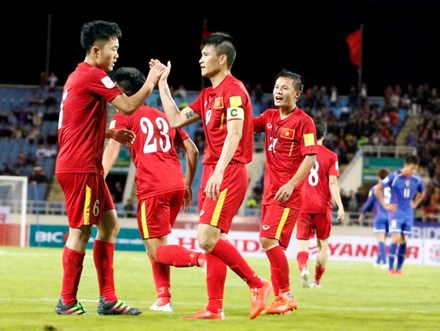 FIFA最新排名：越南居世界第136亚洲第22