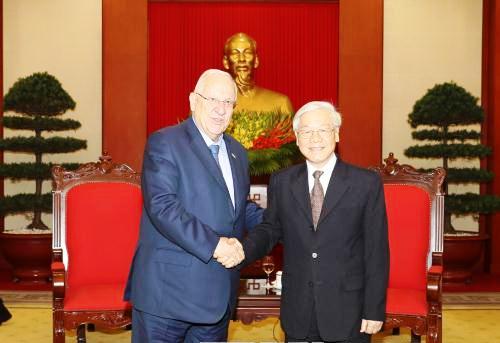 越南一向重视发展与以色列的多方面友好合作关系