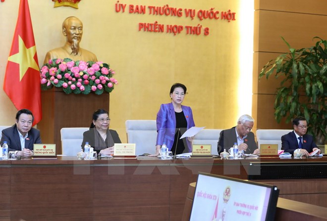 越南第十四届国会常务委员会第八次会议圆满完成各项议程