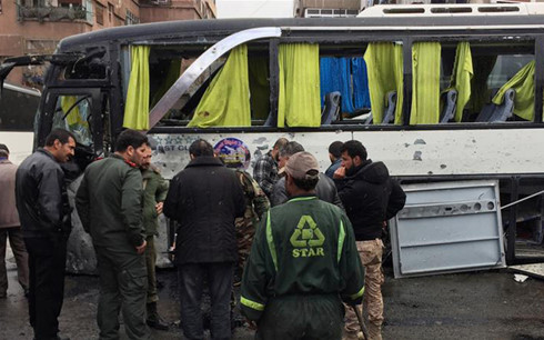 古特雷斯谴责发生在叙利亚首都的两起恐怖袭击事件