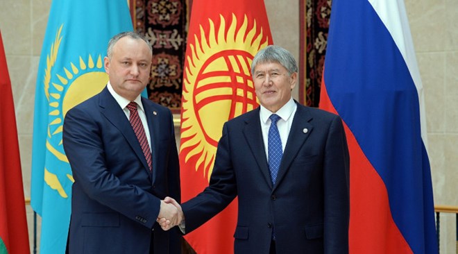 欧亚经济联盟同意给予摩尔多瓦观察员国地位