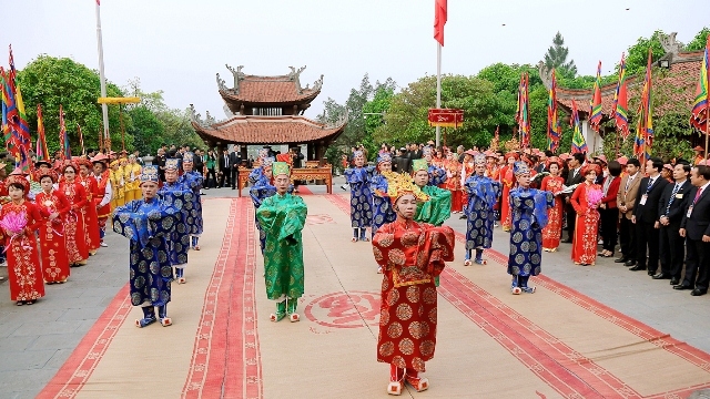 富寿省举行雒龙君国祖拜祖大典