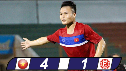 热身赛：越南U20队4比1大胜杜塞尔多夫U19队