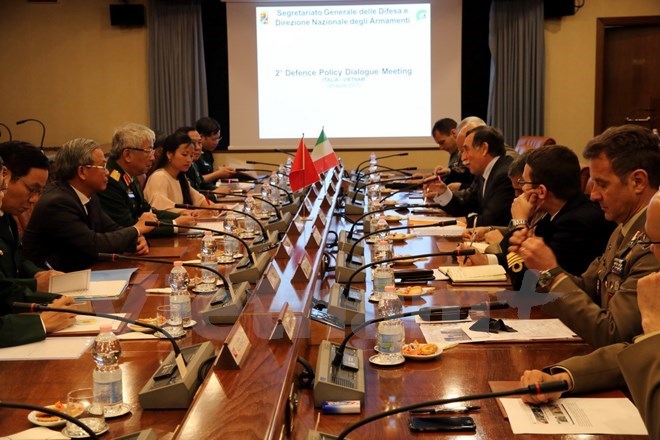 越意第二次副部长级国防政策对话会在意大利举行