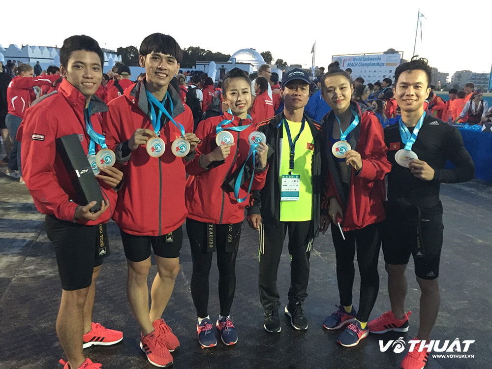 2017年世界沙滩跆拳道锦标赛：越南队获3金3银4铜