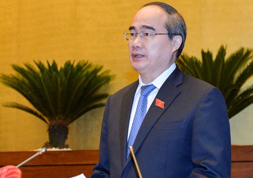 阮善仁同志担任胡志明市国会代表团团长