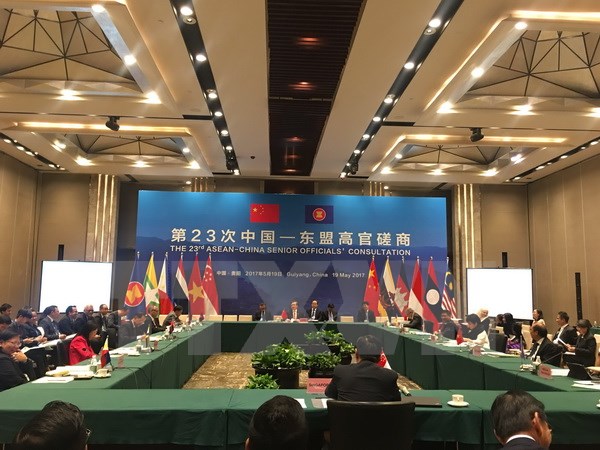 越南代表出席第23次东盟—中国高官磋商