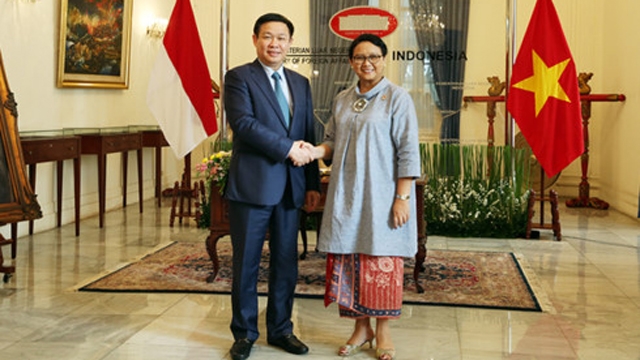 越南政府副总理王廷惠对印尼进行工作访问