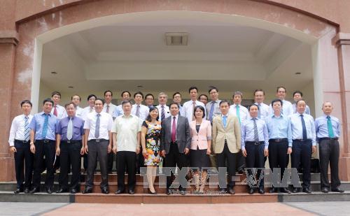 越共中央组织部举办2017-2020年任期越南驻外大使、总领事见面会