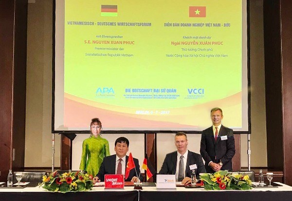 越捷与德国GOAL集团签署飞机融资租赁协议