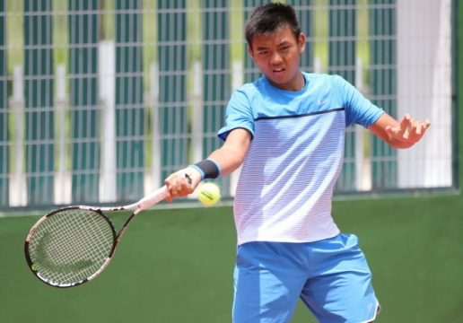 2017年中国男网F12未来赛：李黄南晋级男双半决赛