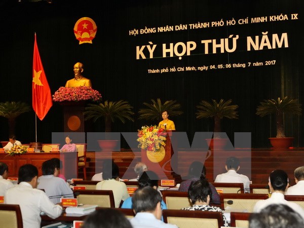 第九届胡志明市人民议会第五次会议拉开序幕