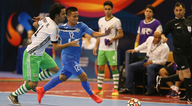 2017年亚足联五人制足球俱乐部锦标赛：泰山南闯进1 2决赛