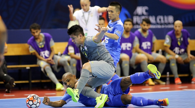 2017年亚足联五人制足球俱乐部锦标赛：泰山南闯进1 4决赛