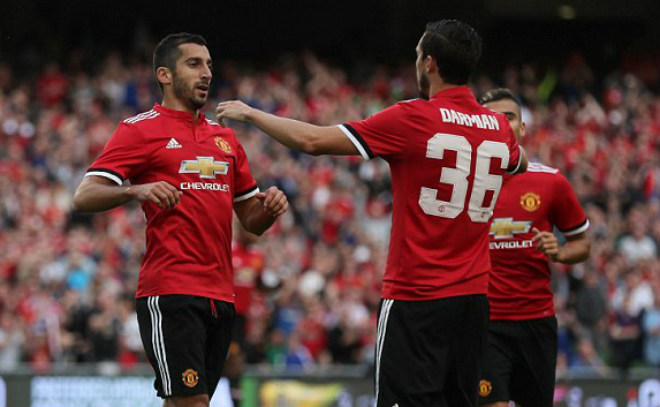 热身赛：曼联2-1桑普多利亚