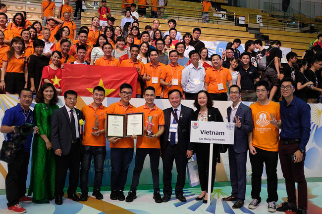 越南夺得2017年亚太大学生机器人大赛冠军
