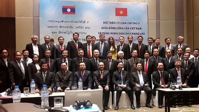 越南共产党和老挝人民革命党第五次理论研讨会开幕