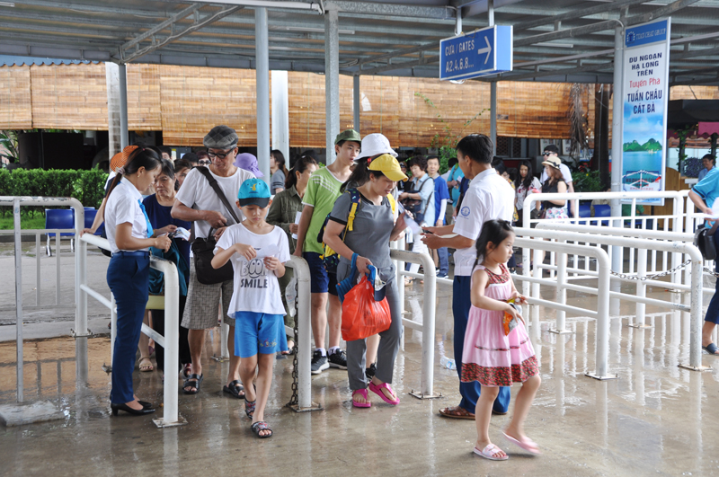 赴广宁旅游的国际游客量增长24