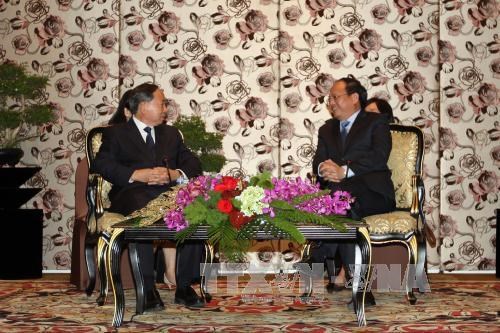 胡志明市领导会见中国全国政协外事委员会代表团