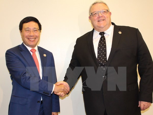 越南加强与欧盟国家的合作