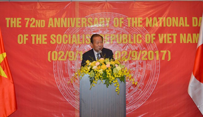 越南驻外大使馆纷纷举行国庆招待会 热烈 庆祝国庆72周年