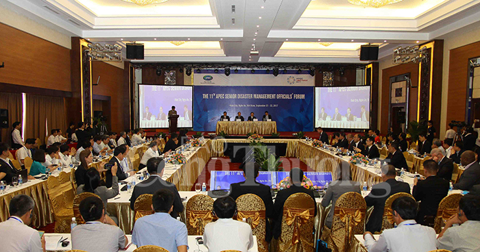 亚太经合组织第11届灾害管理高官会论坛正式开幕