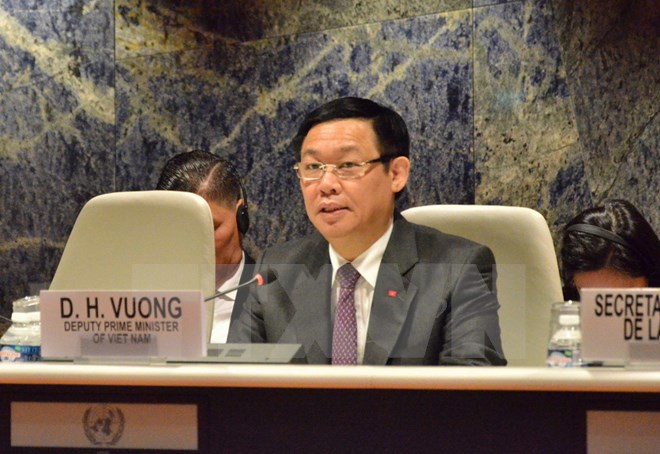 越南政府副总理王廷惠出席越南加入联合国40周年纪念仪式