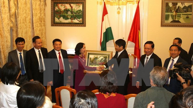 加强越南共产党与匈牙利社会党间的关系