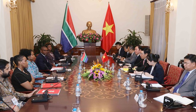 越南与南非力争尽早将双边贸易提升至20亿美元