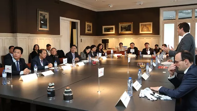 政府副总理王廷惠访问比利时