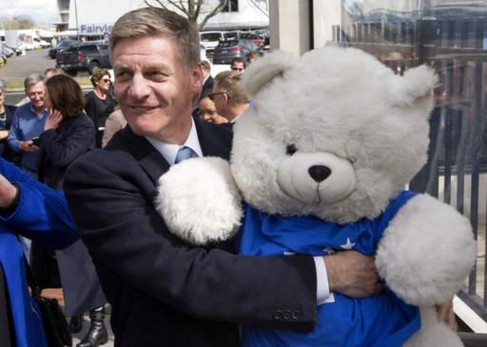 新西兰国家党领先议会选举初步计票