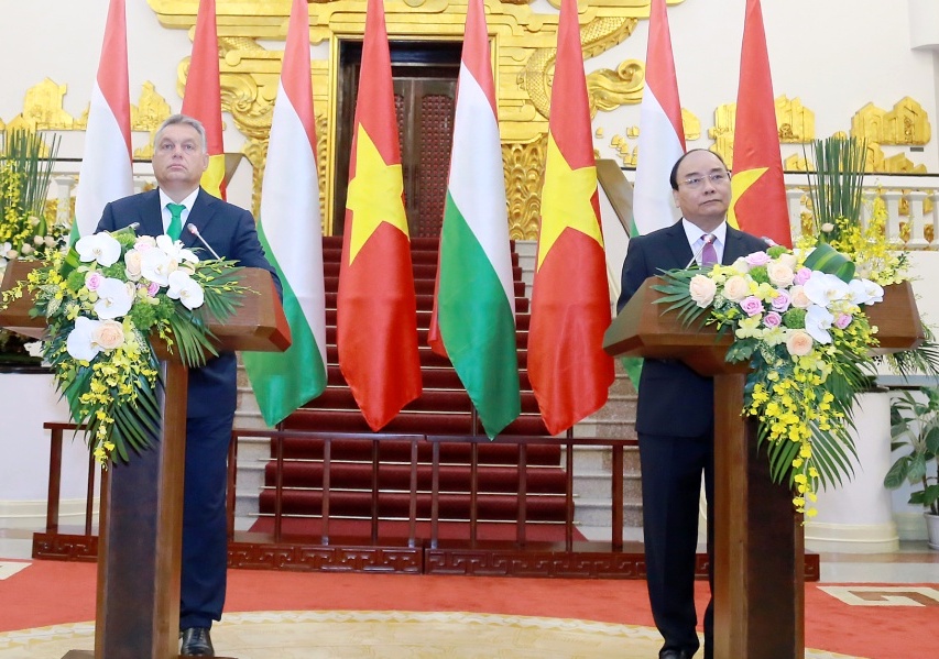 越南与匈牙利发表联合声明