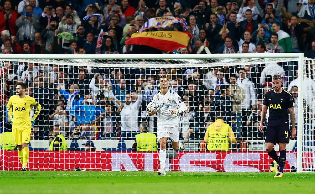 欧冠 皇马主场平热刺